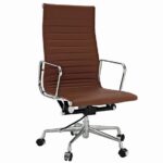 Eames Office Chair EA119 Brown High Back