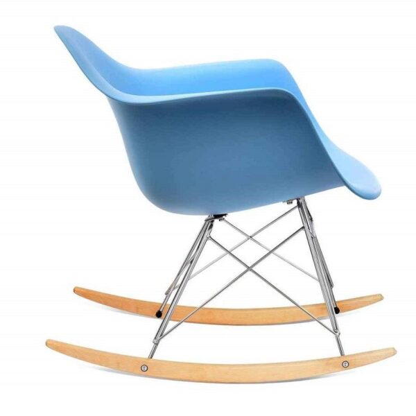 Eames rocking chair RAR Replica Light Blue By Decomica - DECOMICA