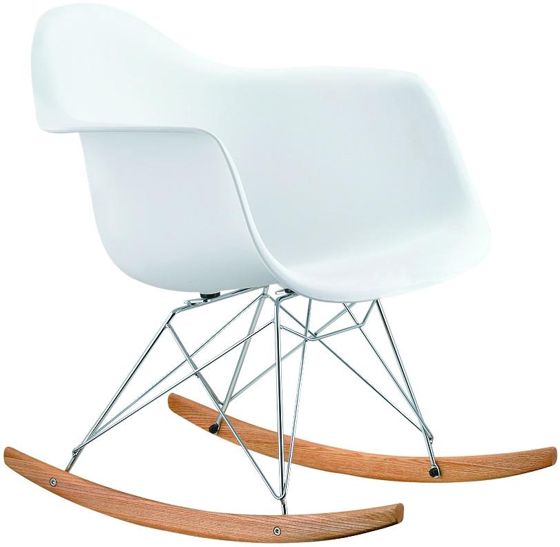 Eames rocking chair RAR Replica White By Decomica - DECOMICA