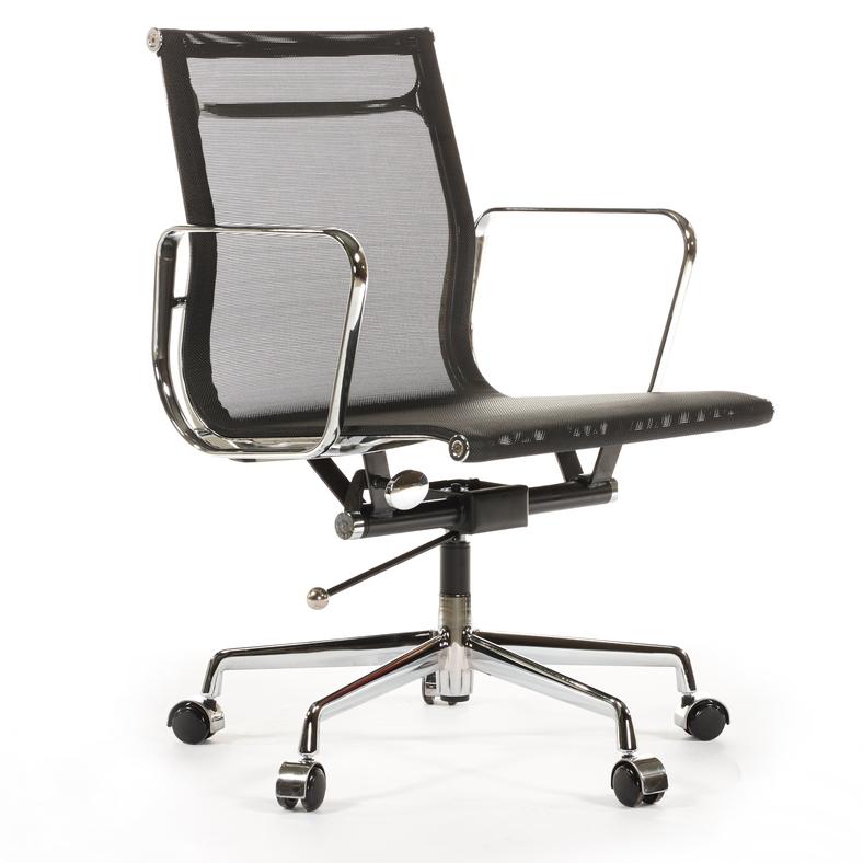 Eames Management EA117 Mesh Office Chair Replica – Black