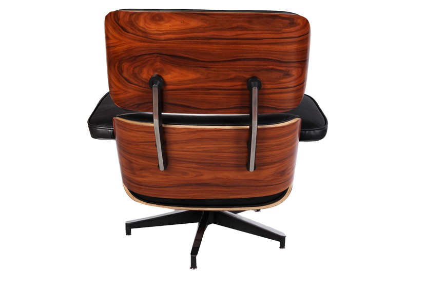 eames lounge chair stool rosewood 103b black 06