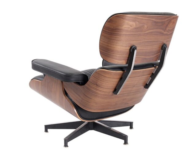 eames lounge chair stool walnut 6
